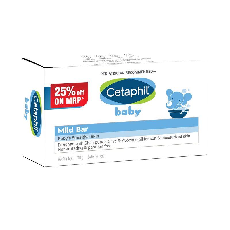 CETAPHIL BABY MILD BAR1* 100 GM