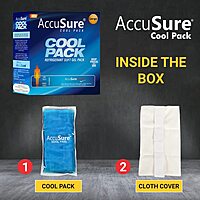 ACCUSURE GEL COOL PACK WITH WASHABLE COVER ACCUSURE GEL COOL PACK WITH WASHABLE COVER