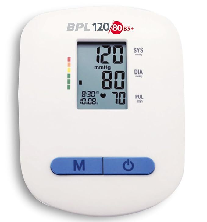 BPL MEDICAL TECHNOLOGIES 120/80 B3+ AUTOMATIC BLOOD PRESSURE MONITOR