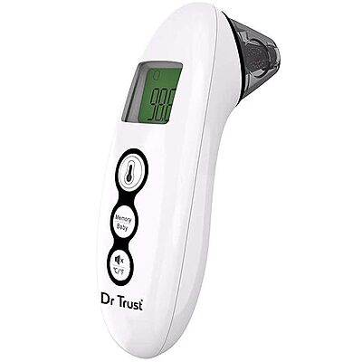 DR TRUST HANDY INFRARED FOREHEAD AND EAR THERMOMETER 607 PRO