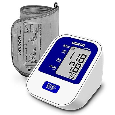 OMRON BLOOD PRESSURE MONITOR HEM 7124 FULLY AUTOMATIC DIGITAL