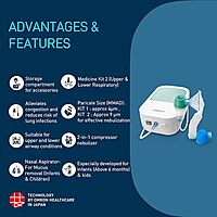 OMRON COMPRESSOR NEBULIZER NEC 301 DUO BABY 2 IN 1 OMRON COMPRESSOR NEBULIZER NEC 301 DUO BABY 2 IN 1