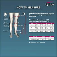 TYNOR D.V.T. STOCKING (PAIR) KNEE HIGH I66