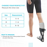 VISSCO ANKLE FOOT ORTHOSES LEFT VISSCO ANKLE FOOT ORTHOSES LEFT
